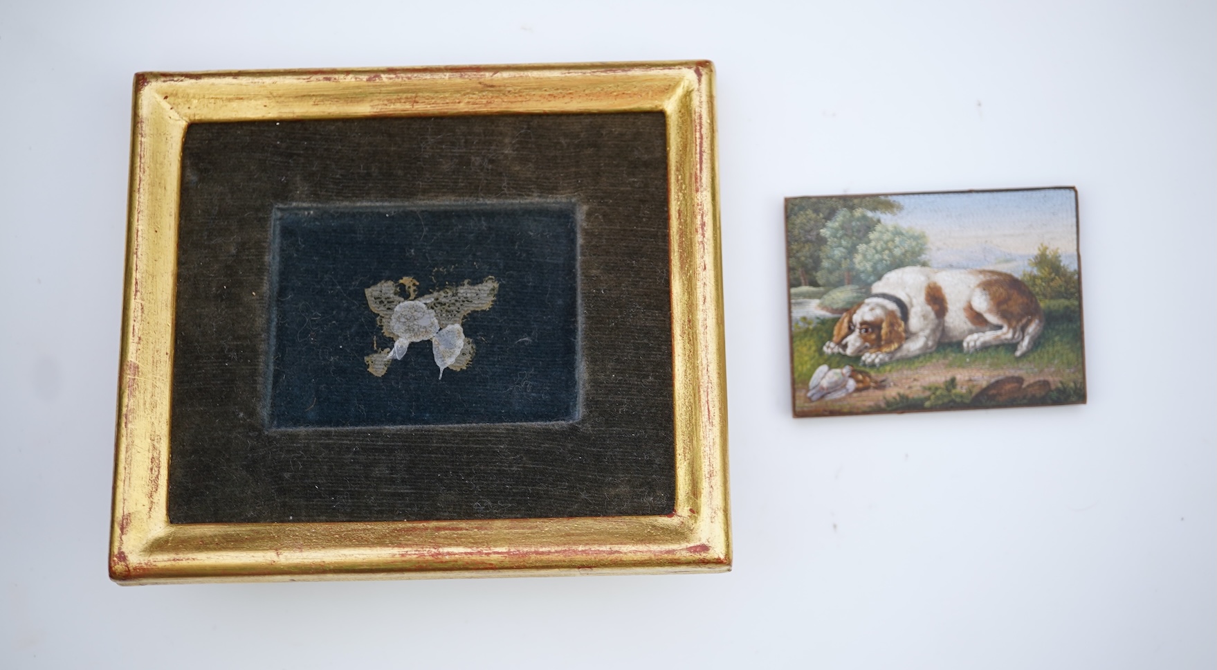 A fine Italian micro-mosaic plaque, Rome, mid 19th century